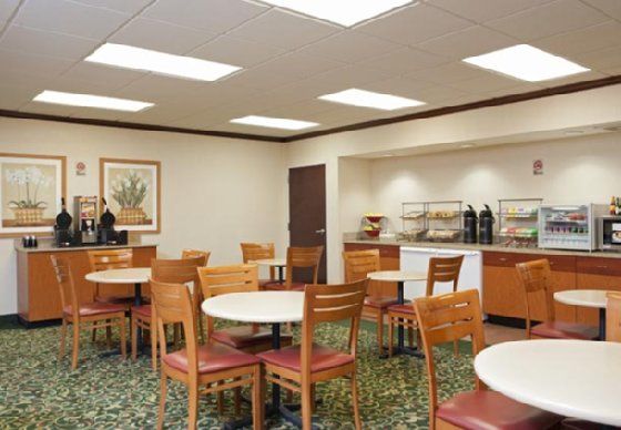 Fairfield Inn & Suites By Marriott Chicago Naperville Restaurace fotografie